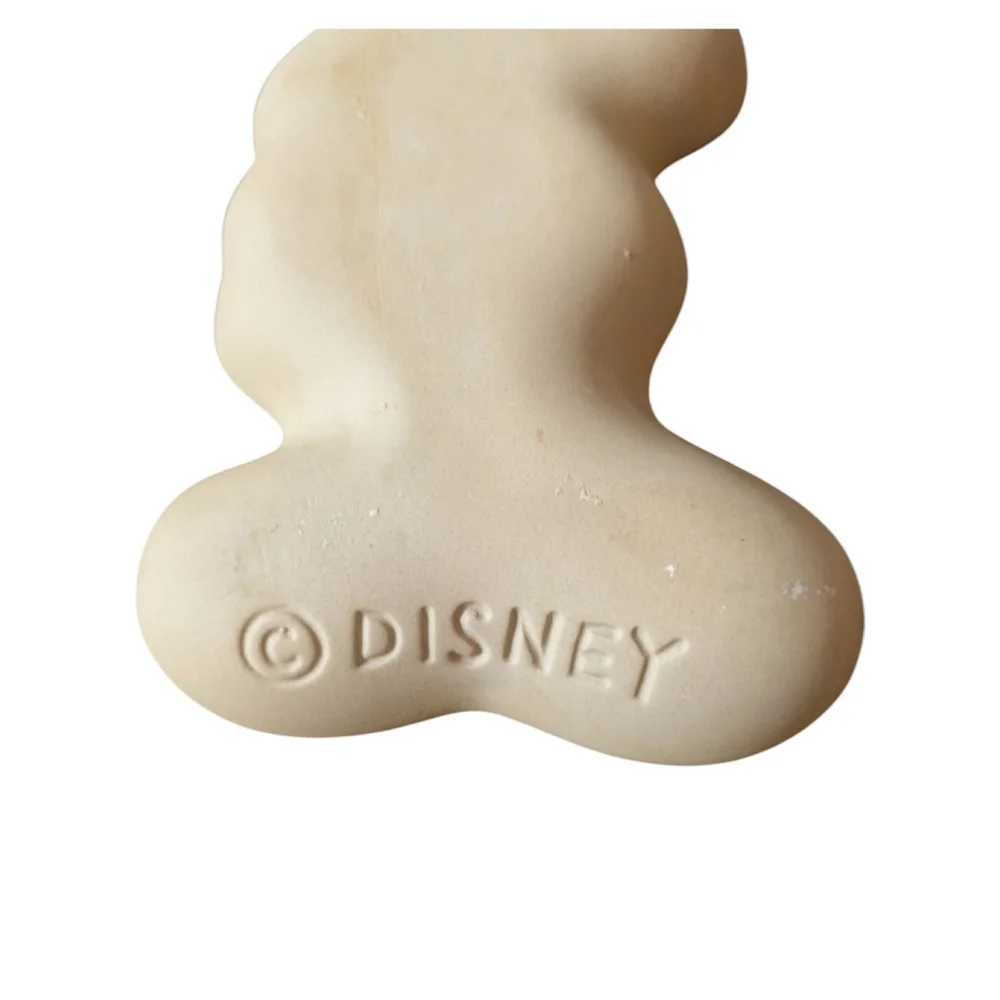 Vintage Disney Mickey Mouse Ceramic Stoneware Cookie Mold